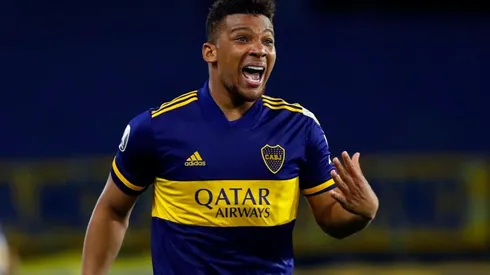 Fabra, muy mencionado ayer por los hinchas de Boca.