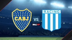 Boca vs. Racing por la Liga Profesional.