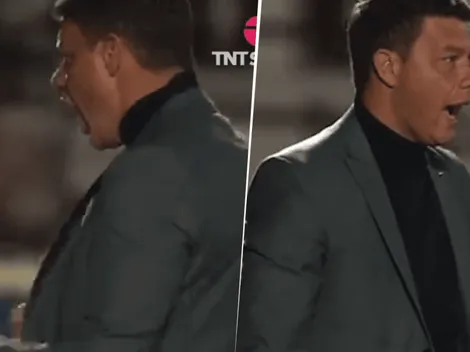 Video: así festejó Battaglia el gol de Norberto Briasco