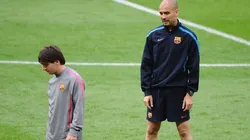 Pep Guardiola y Lionel Messi, FC Barcelona (Foto: GettyImages)