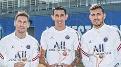 Paredes mostró el reconocimiento del PSG para los argentinos campeones de América