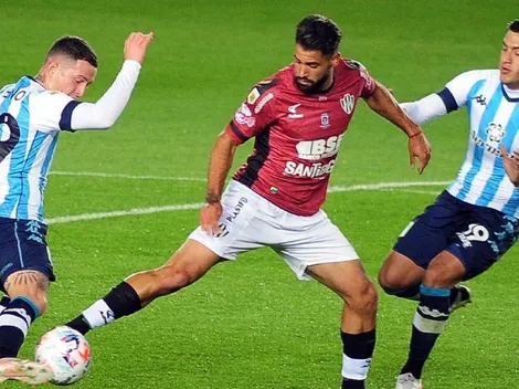 Racing no pudo con Central Córdoba pero igual alcanzó a Independiente