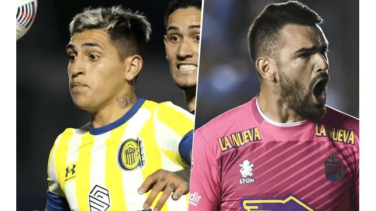 Rosario Central vs. Arsenal. (Fotos: Getty Images).
