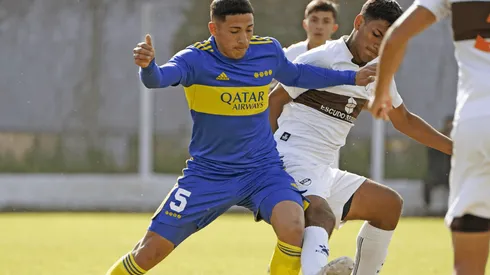 Boca y Platense jugaron un partidazo en reserva.