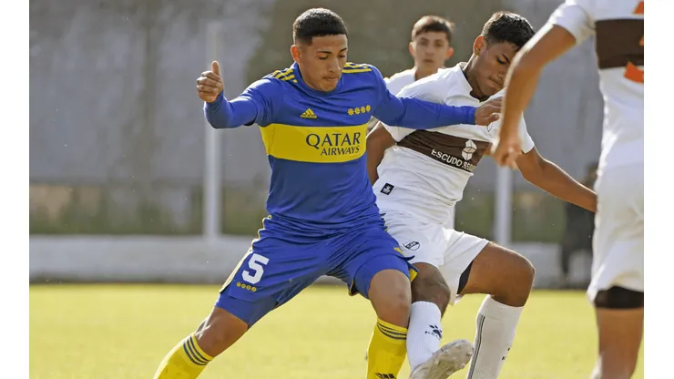 Boca y Platense jugaron un partidazo en reserva.
