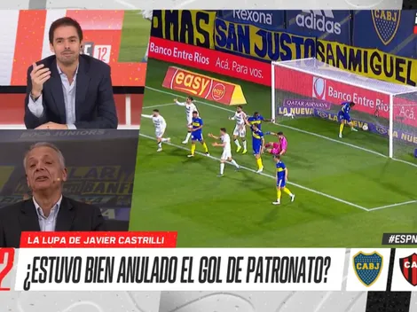 Castrilli señaló un penal que no le cobraron a Boca: "Fue escandaloso"