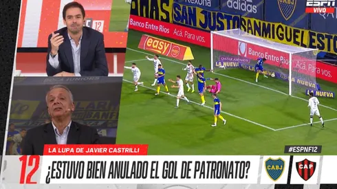 Castrilli señaló un penal que no le cobraron a Boca: "Fue escandaloso"
