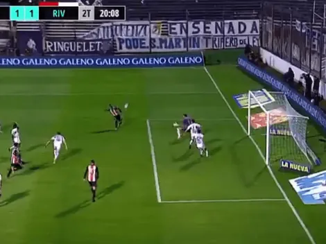 Insólito errado: Suárez se perdió un gol servido para volver a poner en ventaja a River