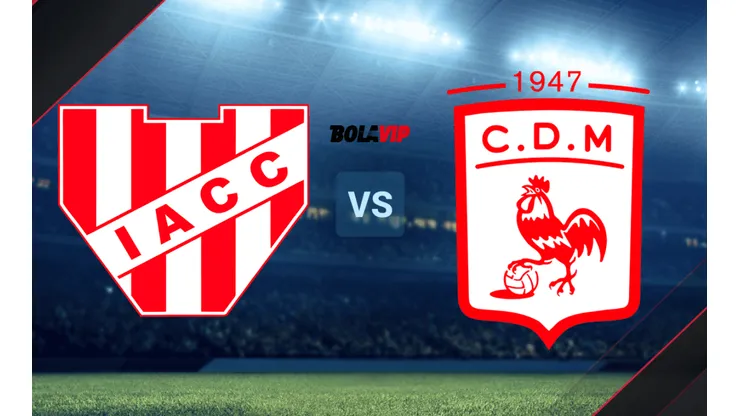 Instituto de Córdoba vs. Deportivo Morón.