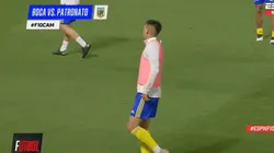 No lo habíamos visto: Izquierdoz casi lesiona a Luis Vázquez