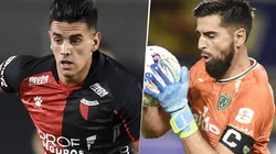 Colón, con Alexis Castro, y Sarmiento, con Manuel Vicentini, se enfrentarán por la Liga Profesional. (Fotos: Getty).