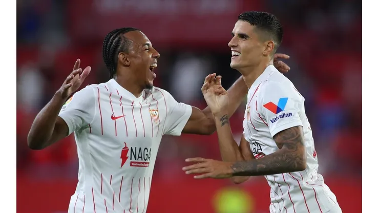 Erik Lamela no pudo haber empezado mejor en Sevilla.