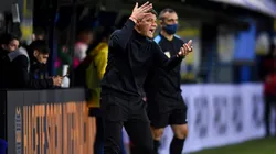 Las declaraciones de Battaglia luego de su primer partido como DT de Boca