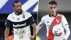 Gimnasia LP vs. River Plate por la Liga Profesional. (Fotos: Getty Images).