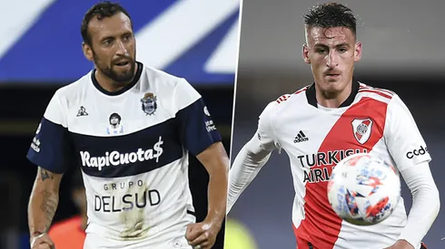 Gimnasia LP vs. River Plate por la Liga Profesional. (Fotos: Getty Images).