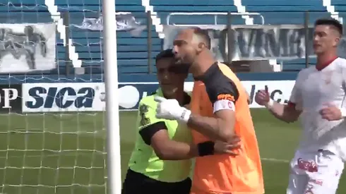 Marcos Díaz en acción.