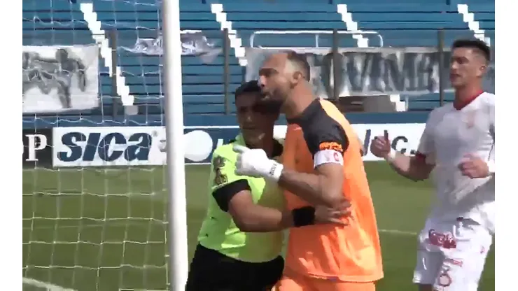 Marcos Díaz en acción.