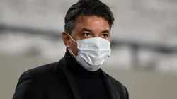 Marcelo Gallardo diagrama el once del Millonario.