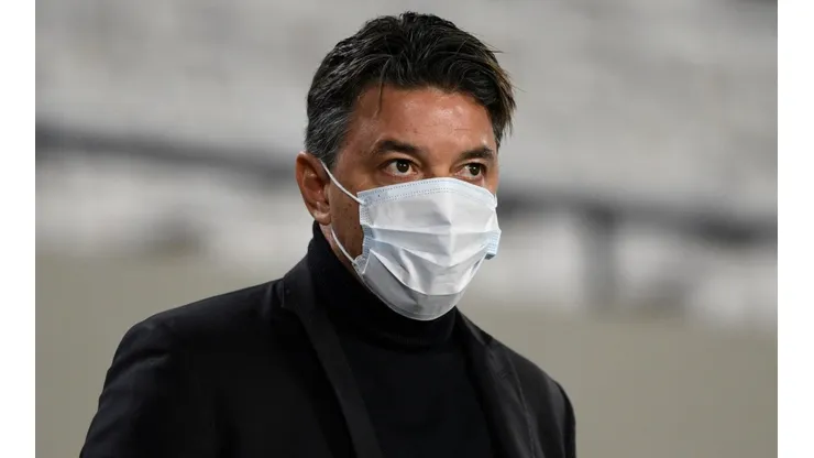 Marcelo Gallardo diagrama el once del Millonario.