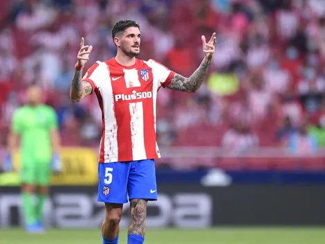 De Paul fue el que más chances creó en su debut en Atlético Madrid