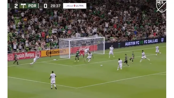 Al ángulo: el golazo de Driussi para debutar en las redes de la MLS