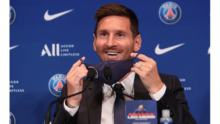 Lionel Messi firmó un contrato por dos años con PSG.