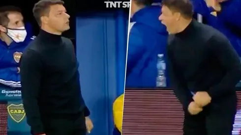 Video: así gritó Battaglia su primer gol como DT de Boca
