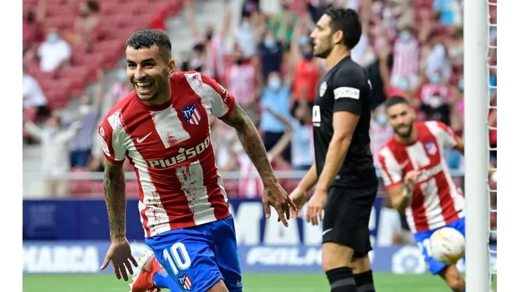 El festejo de Ángel Correa.