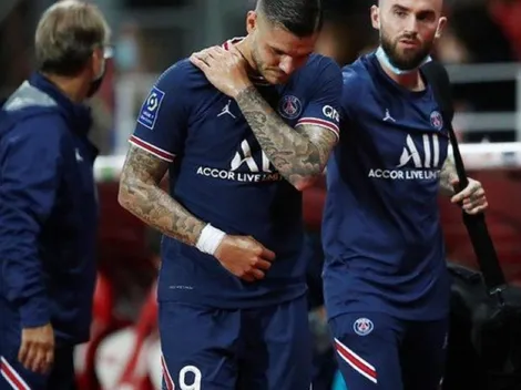 Se encendieron las alarmas por la lesión de Icardi: "No pinta bien", dijo Pochettino