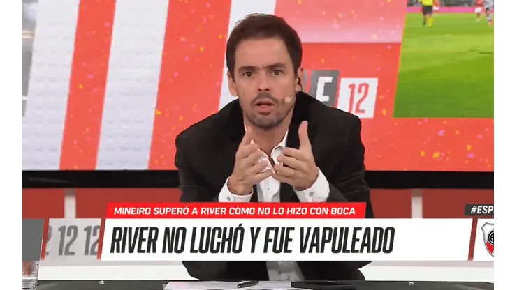 Closs habló del planteo de Gallardo.