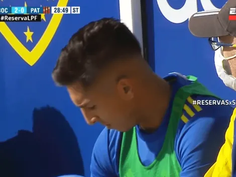 Susto para Battaglia: Almendra salió con hielo en el tobillo