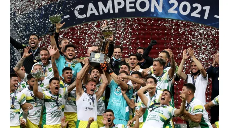 Defensa y Justicia, campeón de la Recopa Sudamericana 2021 (Foto: GettyImages)