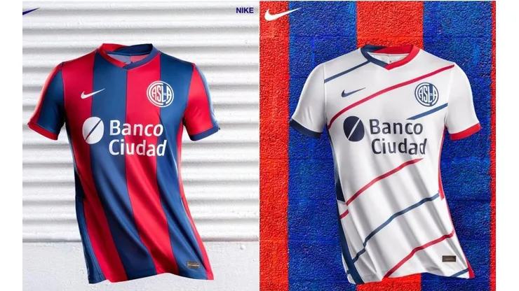 San Lorenzo estrena nuevas camisetas.