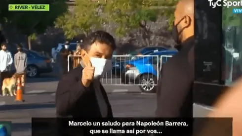 El Muñeco se enteró a los gritos: la historia del bebé que se llama Napoleón por Gallardo