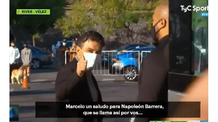 El Muñeco se enteró a los gritos: la historia del bebé que se llama Napoleón por Gallardo