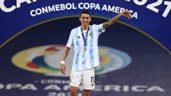 El fotón argentino que subió Di María: "Que linda banda"