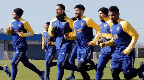 Entrenamiento de Boca Juniors (Foto: Boca vía Twitter)