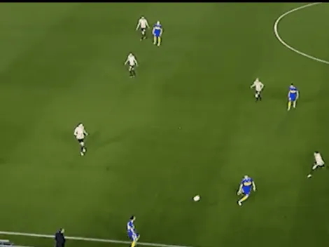 Video: la horrible jugada de Estudiantes - Boca que se hizo viral