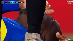 Así quedó Luis Advíncula.