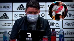 Gallardo, sobre la lesión de Angileri: "Nada para preocuparse"