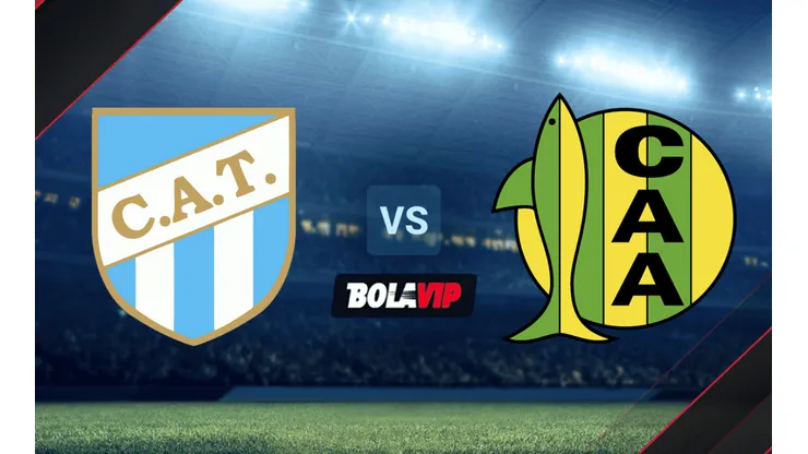 Atlético Tucumán y Aldosivi juegan por la Liga Profesional.