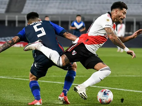 Casco fue el jugador que más quitó, duelos ganó y chances creó vs. Vélez