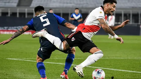 Recibió la infracción del penal que luego convirtió Fernández