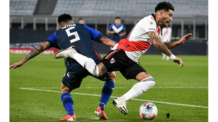 Recibió la infracción del penal que luego convirtió Fernández