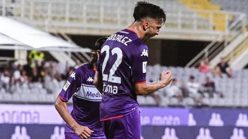 El primer grito oficial de González en Italia