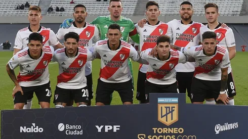 Muy flojo primer tiempo de River.