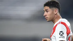 Gonzalo Montiel con la camiseta de River.