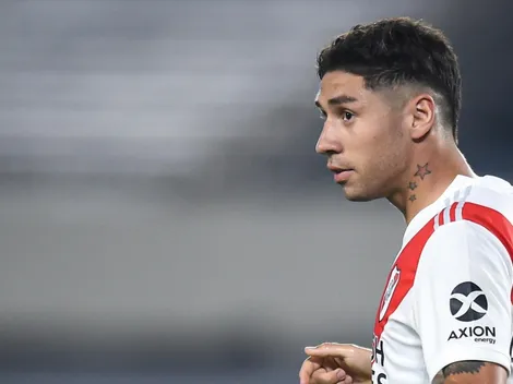 Pura emoción: así se despidió Montiel de River en las redes sociales