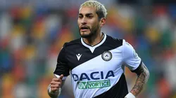 Roberto Pereyra, la gran figura del partido.