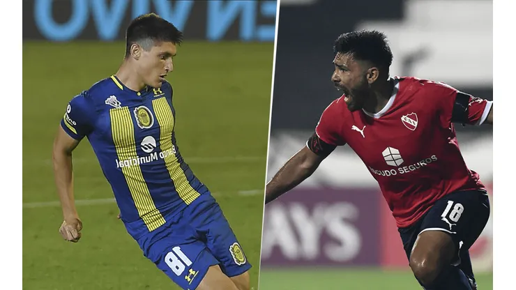 Rosario Central vs. Independiente por la Liga Profesional. (Getty Images)